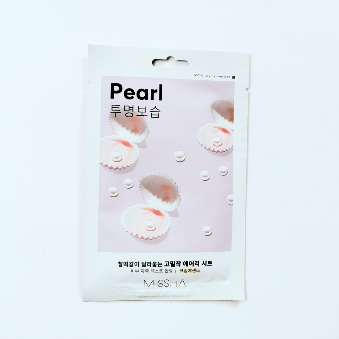 Missha Airy Fit Pearl Sheet Mask front