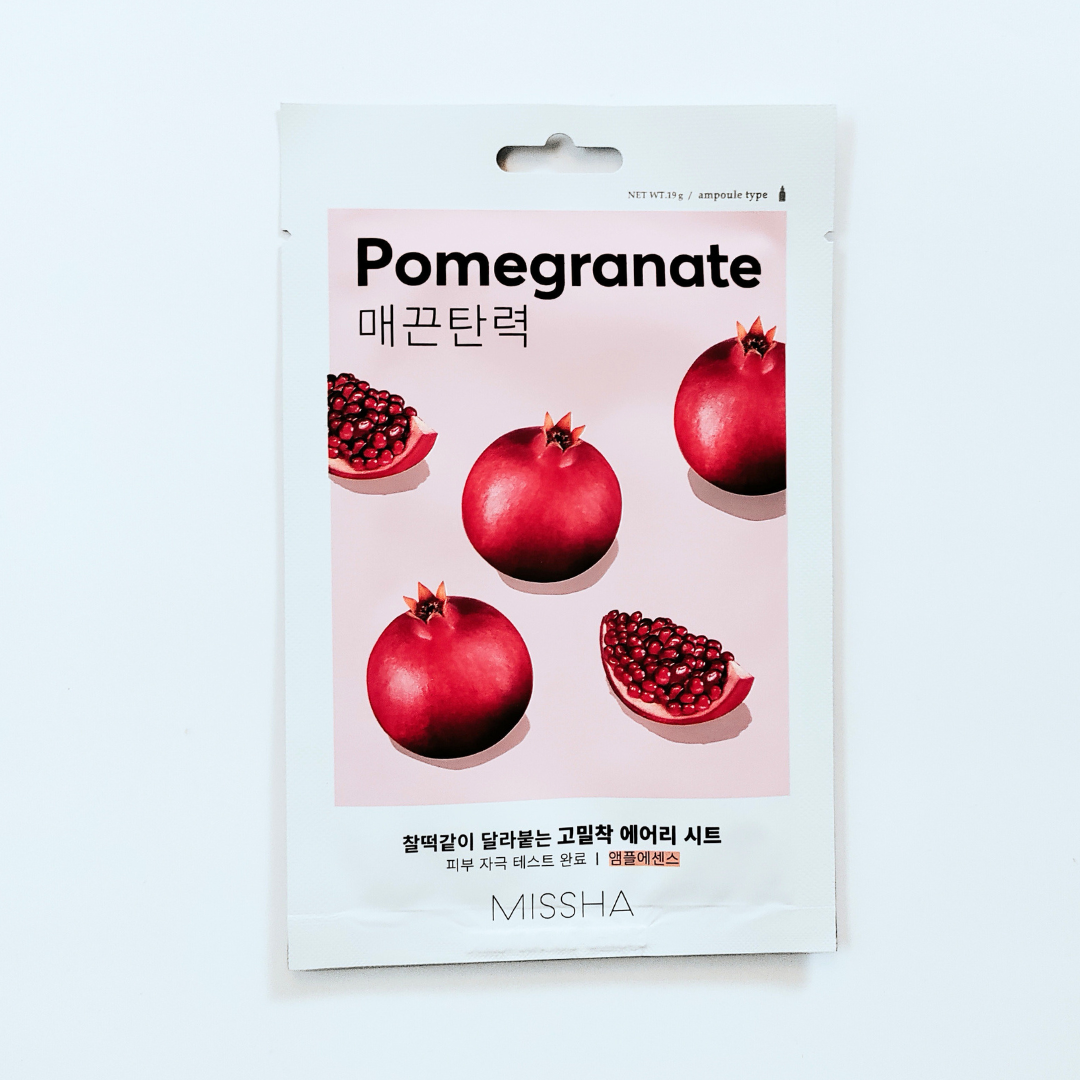 Missha Airy Fit Pomegranate Sheet Mask front