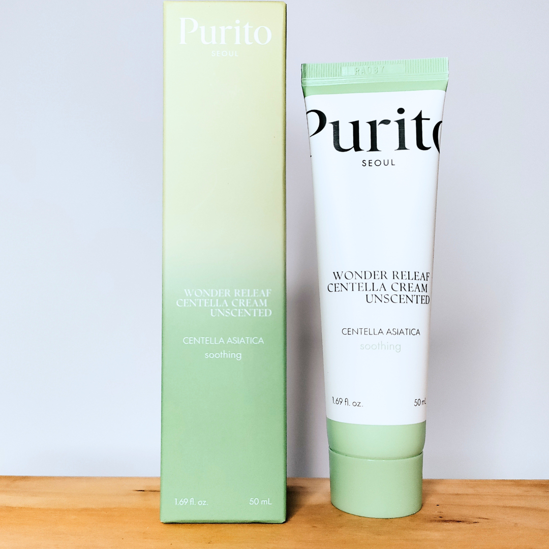 Purito Seoul Wonder Releaf Centella Cream Unscented 50ml packaging