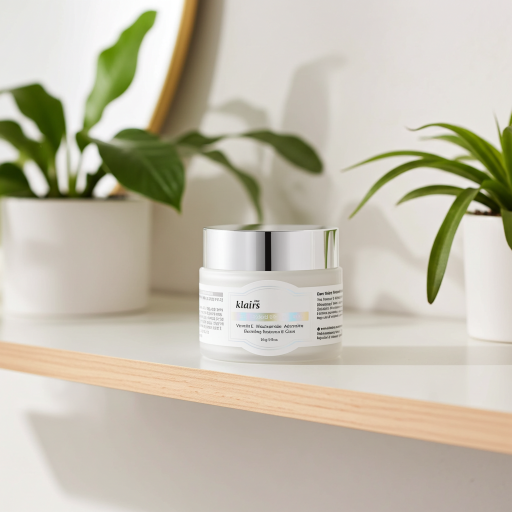 Dear Klairs Freshly Juiced Vitamin E Mask 90ml on a shelf