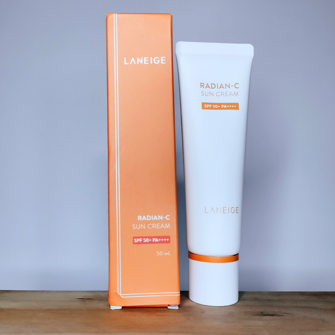 Laneige Radian-C Sun Cream SPF50+ PA++++ 50ml packaging