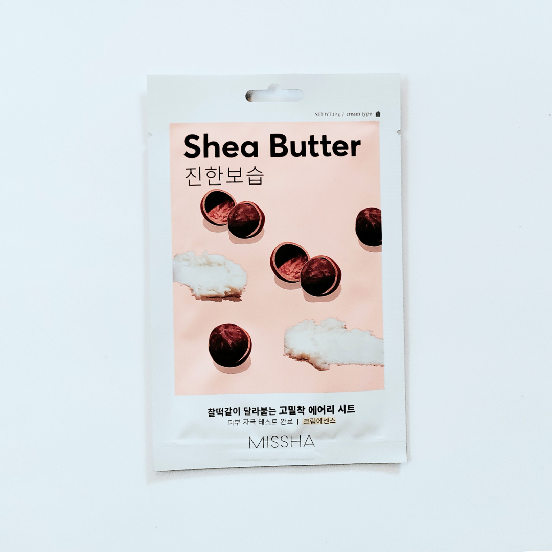 Missha Airy Fit Shea Butter Sheet Mask front