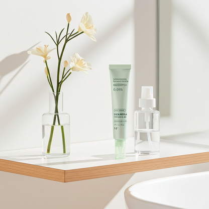 VT Cosmetics Cica Reti-a Cream 0.05 30ml on a shelf. 