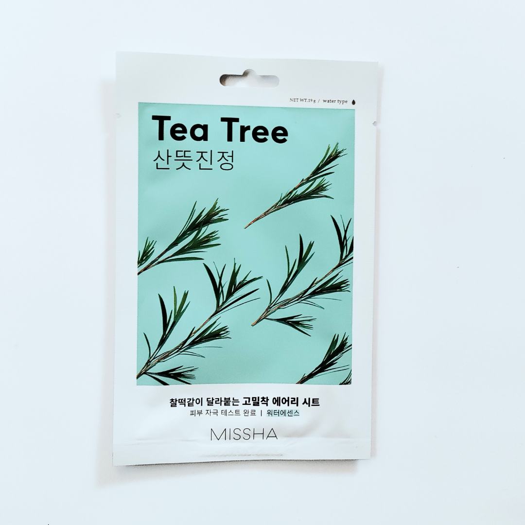 Missha Airy Fit Tea Tree Sheet Mask front