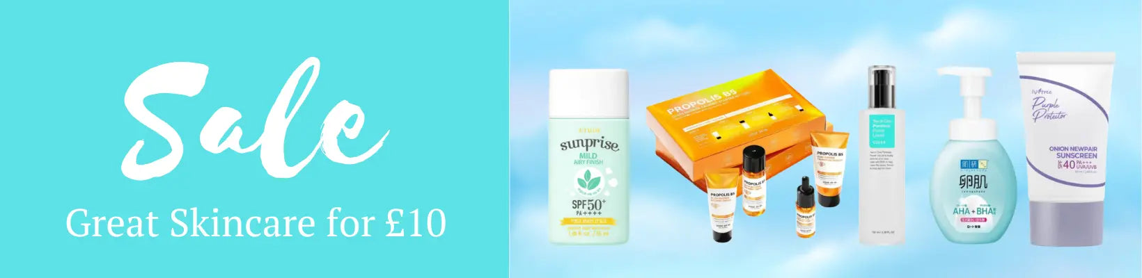 Ten Pound Skincare sale