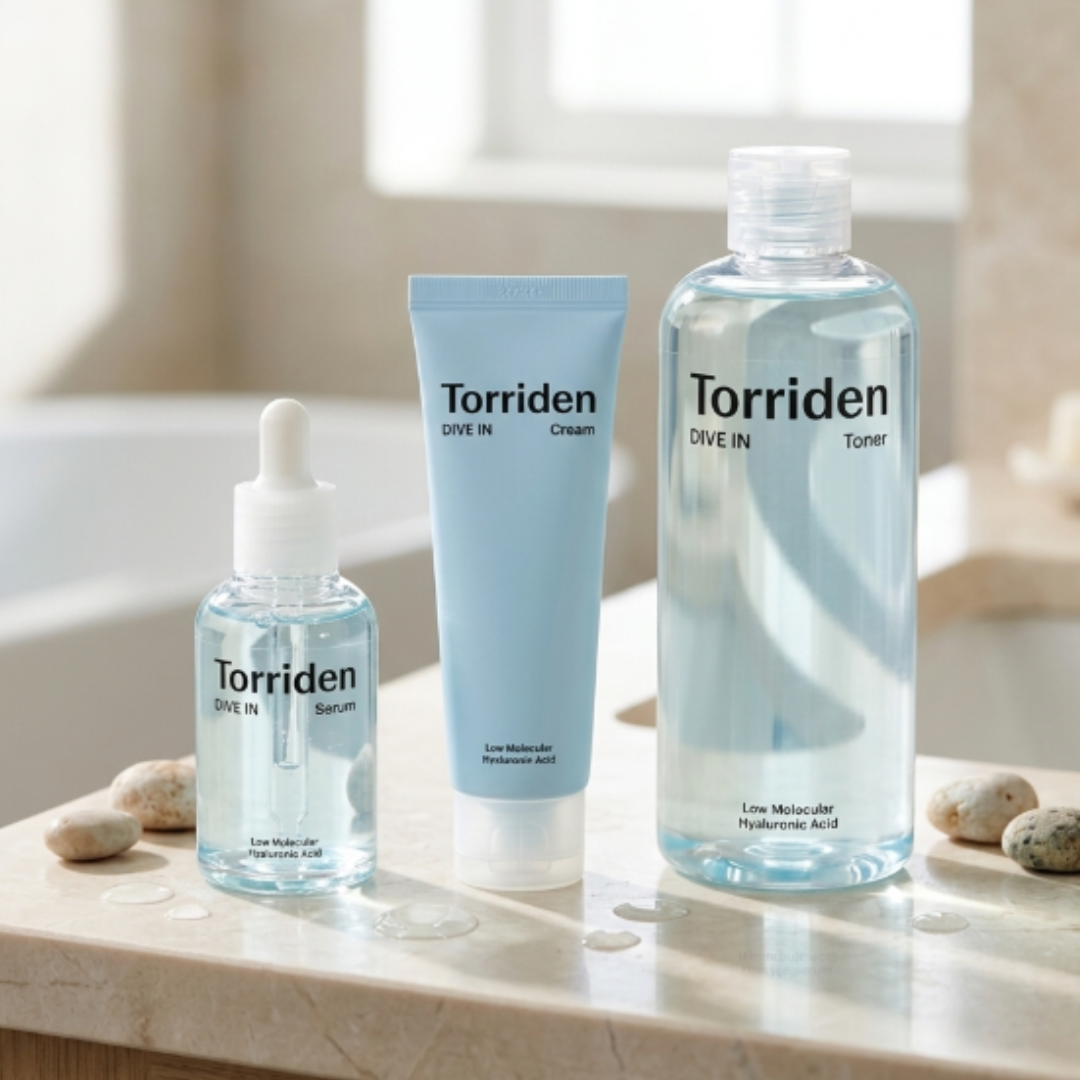Torriden Dive-In Hydrating Routine display