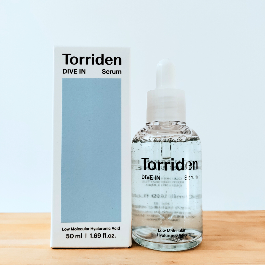 Torriden DIVE-IN Low Molecule Hyaluronic Acid Serum 50ml with packaging box