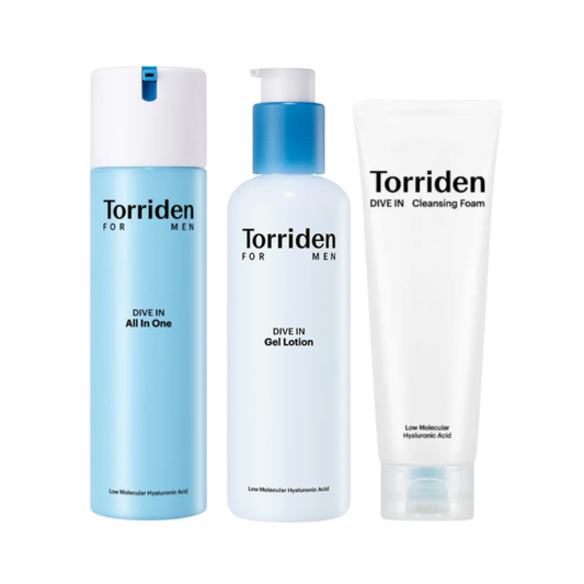 Torriden Men's Korean Skincare Routine Set