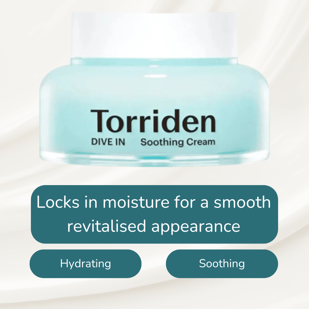 Torriden DIVE-IN Low Molecule Hyaluronic Acid Soothing Cream Benefits