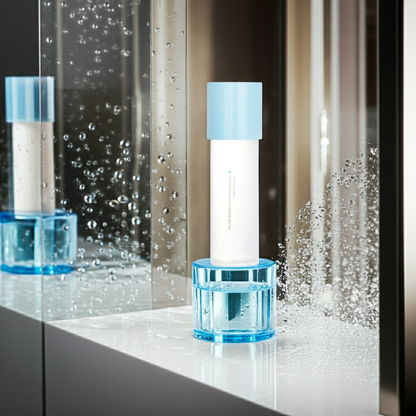 Laneige Water Bank Blue Hyaluronic Essence Toner 160ml - Combination to Oily Skin on a shelf.