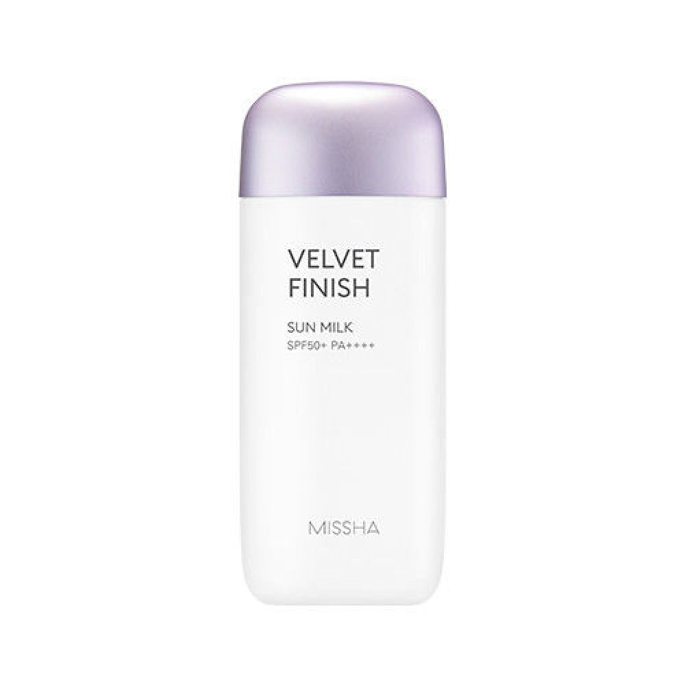 Missha All Around Safe Block Velvet Finish Sun Milk korean k-beauty skincare uk