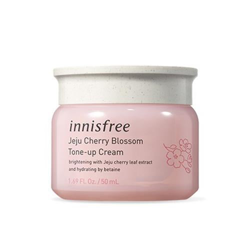 Innisfree Jeju Cherry Blossom Tone Up Cream Korean k-beauty skincare UK