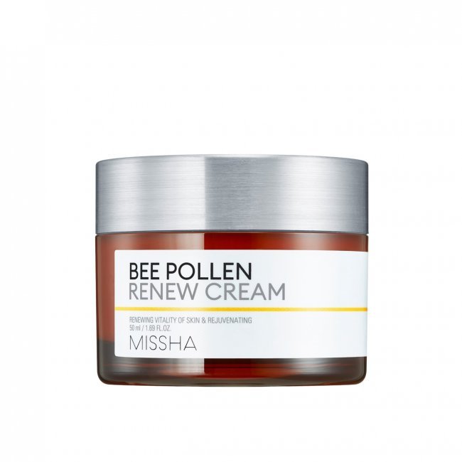 missha bee pollen renew cream korean k-beauty skincare uk
