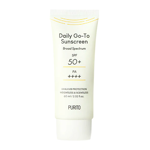 purito daily go to sunscreen Korean k-beauty skincare uk