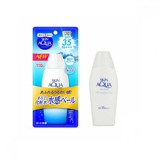 hada labo skin aqua moisture gel sunscreen k-beauty korean skincare uk